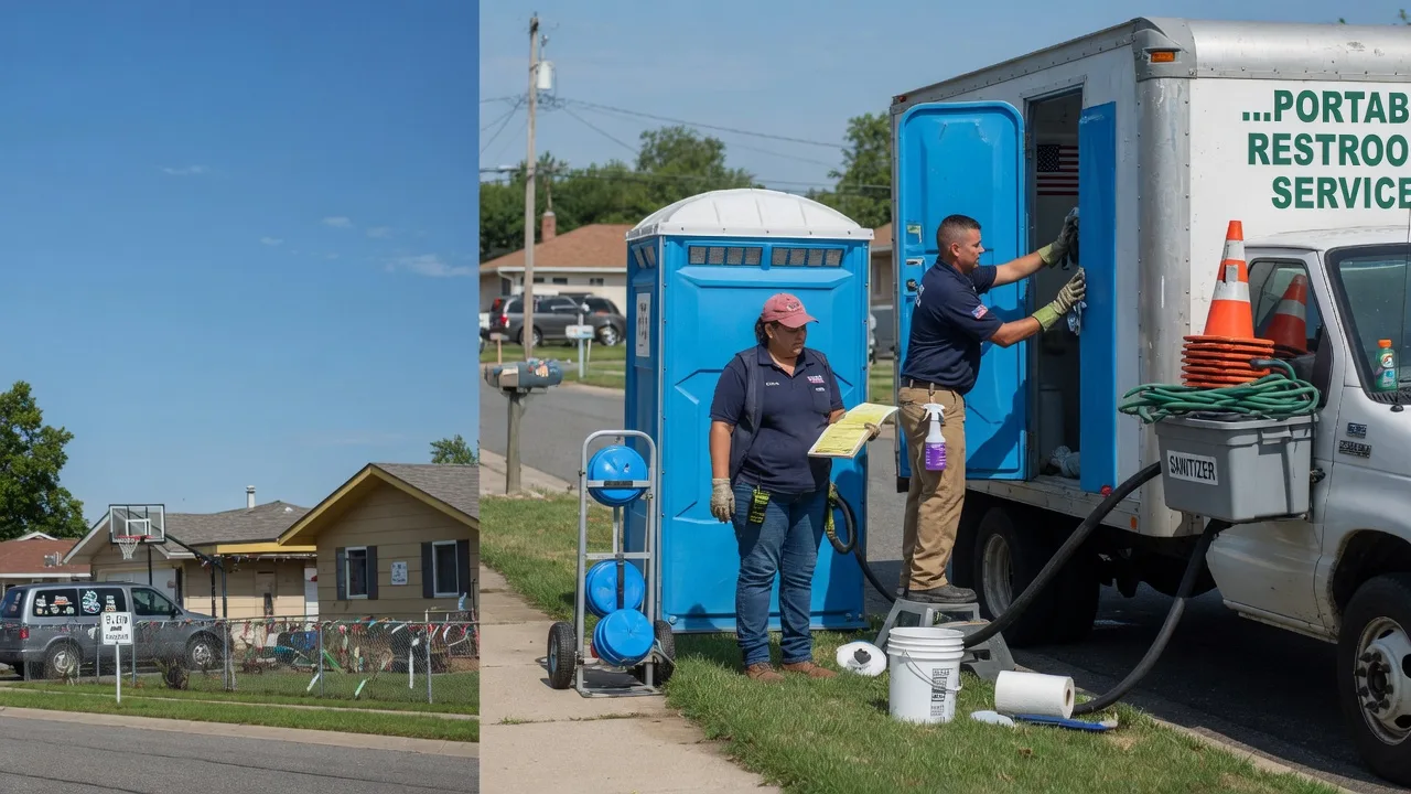Portable Toilet Rental in Danville, IN near me